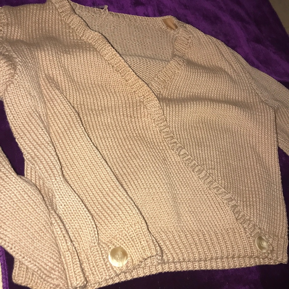 Knitted Crop Sweater